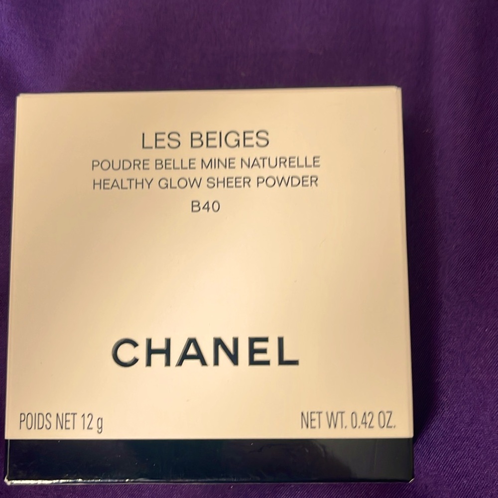 CHANEL LES BEIGES healthy glow sheer powder.# B40 New. - Picture 3 of 5